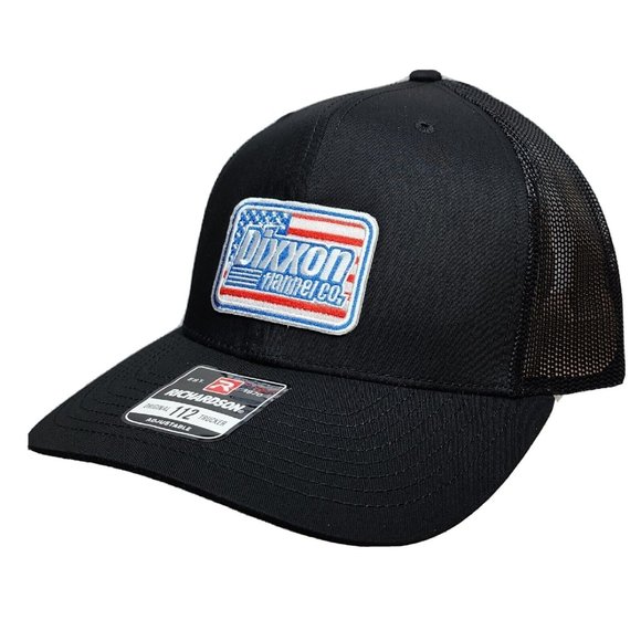 DIXXON MURICA Curved Bill Trucker Snapback Hat Cap Black OS - Picture 3 of 10